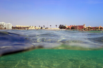 Fototapeta premium Egypt beach Red Sea Makadi Bay