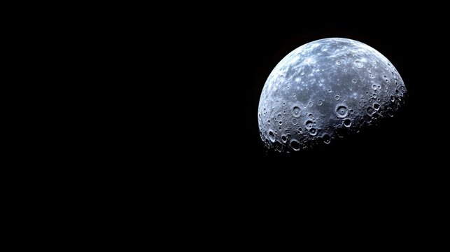 Vivid crescent moon displaying detailed craters alongside the brilliant blue Earth, floating in the infinite expanse of outer space.