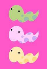 ヘビの背景　A-2