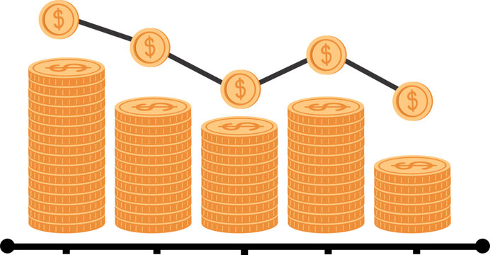 Decreased Investment Icon