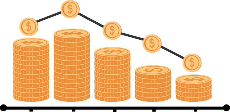 Decreased Investment Icon