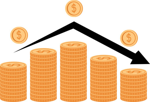 Decreased Investment Icon