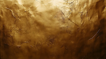 Abstract Gold Texture Background:  A richly textured golden surface with deep, bronze-like shadows creates a luxurious and elegant backdrop.