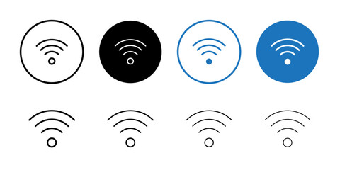 Wifi icon Art design illustration