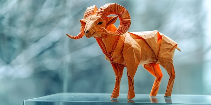 Intricate origami that requires a lot of effort can turn ordinary paper into beautiful artwork that can be displayed on a stand in a gallery. (Aries for those born between March 21 – April 19)