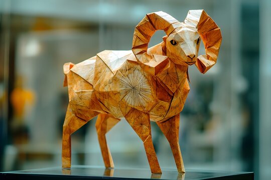 Intricate origami that requires a lot of effort can turn ordinary paper into beautiful artwork that can be displayed on a stand in a gallery. (Aries for those born between March 21 – April 19)