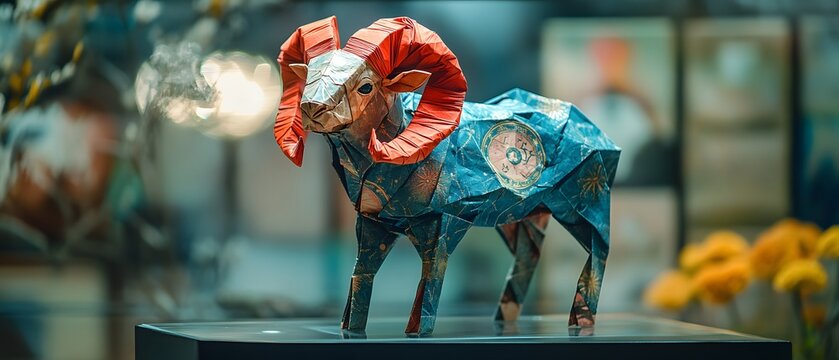 Intricate origami that requires a lot of effort can turn ordinary paper into beautiful artwork that can be displayed on a stand in a gallery. (Aries for those born between March 21 – April 19)