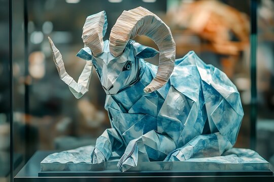 Intricate origami that requires a lot of effort can turn ordinary paper into beautiful artwork that can be displayed on a stand in a gallery. (Aries for those born between March 21 – April 19)