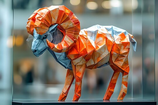 Intricate origami that requires a lot of effort can turn ordinary paper into beautiful artwork that can be displayed on a stand in a gallery. (Aries for those born between March 21 – April 19)