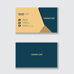 Template for business card design .