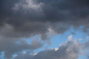 clouds in the sky, Background of dark clouds, Dramatic black rain clouds, Dramatic dark blue cloudy sky, Dark clouds, sky