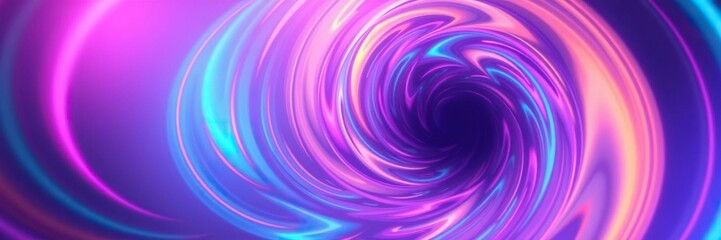 Fototapeta premium Retro-inspired psychedelic swirls of bright neon hues in a swirling vortex on a soft gradient background, art deco inspired, vibrant colors, colorful backgrounds