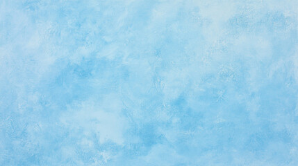Obraz premium Light blue matte concrete surface with smooth texture and subtle imperfections for design use