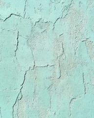 Obraz premium Minimal light turquoise matte concrete surface with soft shadows and natural imperfections