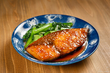 ブリの照り焼き