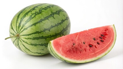 Fruit image, watermelon, isolated on white background