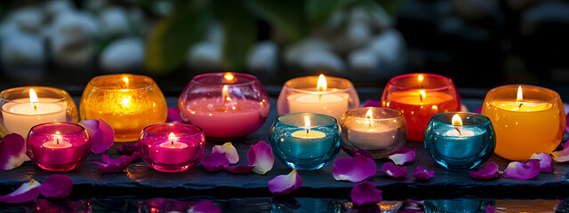 Fototapeta premium Candlelight Harmony