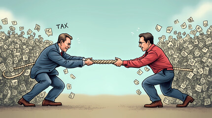 Tug-Of-War Between Inflation And Tax: A Battle For Economic Control