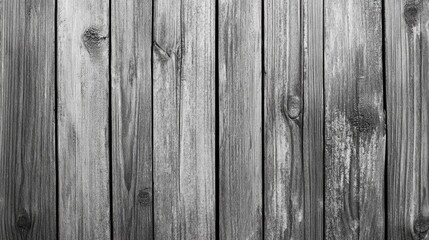 Naklejka premium Textured gray wood backdrop showcasing vertical timber planks, offering ample copy space for creative or promotional text use.
