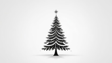 Fototapeta premium abstract christmas tree