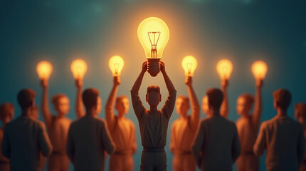 Illuminating Leadership: Inspiring Through Bright Ideas