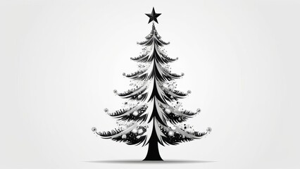 Obraz premium christmas tree vector