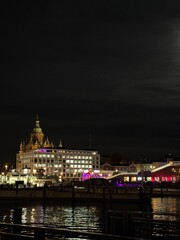 Obraz premium night view country