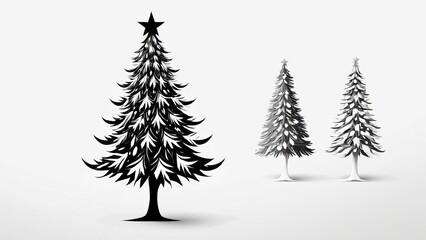 Fototapeta premium christmas tree with gifts and decorations