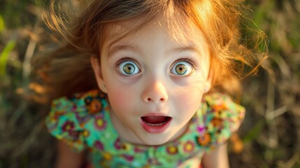 Astonishing Child's Expression
