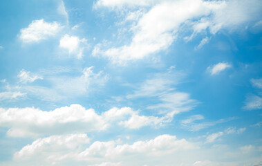 Obraz premium winter season day, light beauty blue horizon spring brigth gradient calm abstract backdrop air nature view wallpaper landscape environment.