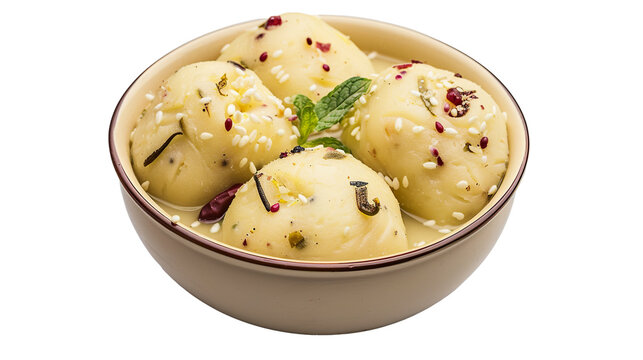 Basundi food isolated on transparent background, PNG