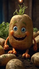 vegetables in a garden