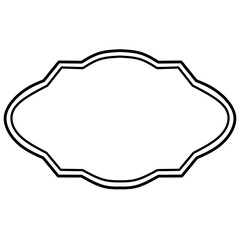 blank retro vintage badges and labels vector