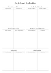 Event Planner Planning Pages for Organizing, Scheduling, Budgeting, Guest Lists, Task Management, and Timelines for Successful Events, Parties, Weddings, and Conferences Easy Printable Templates