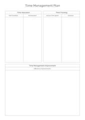 Comprehensive Project Planner Daily, Weekly, Monthly Sheets for Task Management, Deadlines, Budgeting, Innovation, and Client Satisfaction,  Planner Sheet Design Template 