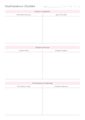 Comprehensive Project Planner Daily, Weekly, Monthly Sheets for Task Management, Deadlines, Budgeting, Innovation, and Client Satisfaction,  Planner Sheet Design Template 