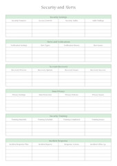 Sign Up Planning Page provide an organized amp manage your account details Sign In Note Template
