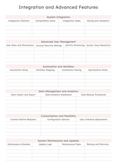 Obraz premium Sign Up Planning Page provide an organized amp manage your account details Sign In Note Template