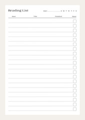 Study Planning Page Planner Sheet Design Template for Organizing Study Sessions, Goals, Timelines, Assignments, Exams, and Progress Tracking for Effective Learning and Academic Success