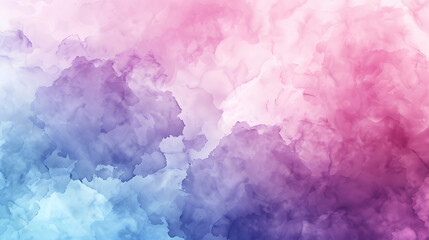 Fototapeta premium Pastel Ombre Watercolor Background
