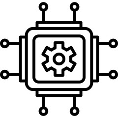 Natural Processing Icon