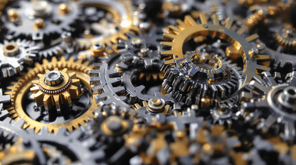 close up of a mechanism