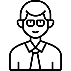 Obraz premium Businessman Icon