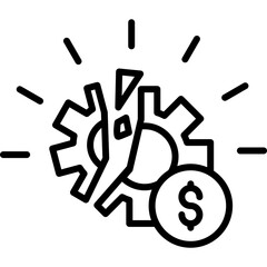 Obraz premium Business Icon