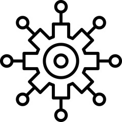 Obraz premium Networking