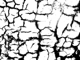 Background overlay with distressed cracked concrete texture