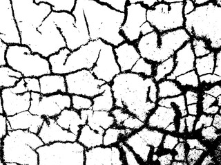 Background overlay with distressed cracked concrete texture