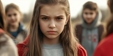 Obraz premium Contemplative Teen