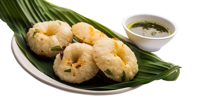 Pathiri food isolated on transparent background, PNG