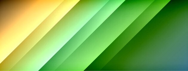 Dynamic shadow lines with gradient colors geometric background